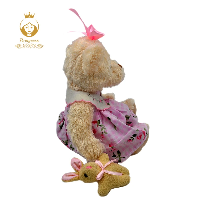 2-1PCS-30CM-wear-skirts-sweet-teddy-bear-plush-toys-cute-teddy-bear-soft-plush-dolls-baby