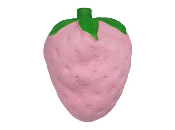 Big Jumbo Juicy Squishy Strawberry Fake Artificial Food Fruit Memory Foam Venting toys - 33