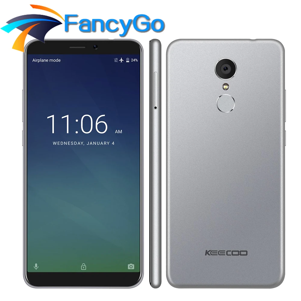 KEECOO P11 5 7 &quot18:9 полный Экран Смартфон Android 0 2 ГБ Оперативная память 16 Встроенная 4G LTE