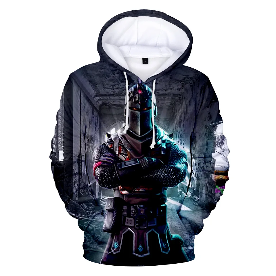 

Cross-boundary Blast No LOGO Edition Digital Printing 3D Helmet Fort Night Fortnie Hat Mens Hoodies Hip Hop Harajuku Hoodie