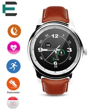 E T MTK2502 Smart Watch 1 33 HD IPS 360 360 pedometer Sleep Siri function font