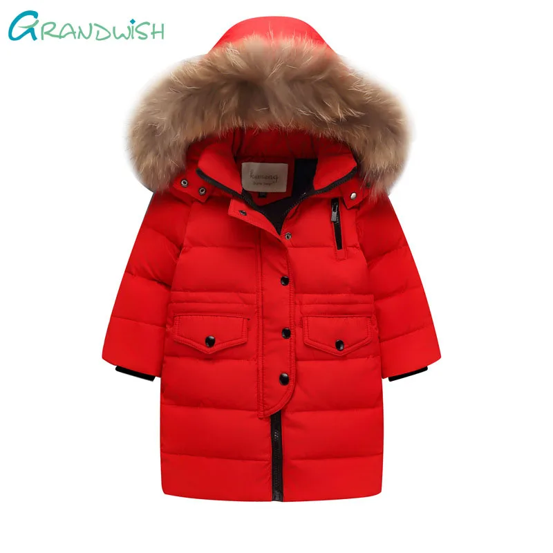 

Grandwish 100% Down Jackets Children's Clothing for Outerwear & Coat Winter Down Jacket Parka for Girls Boys Coats 3T-14T, JC219