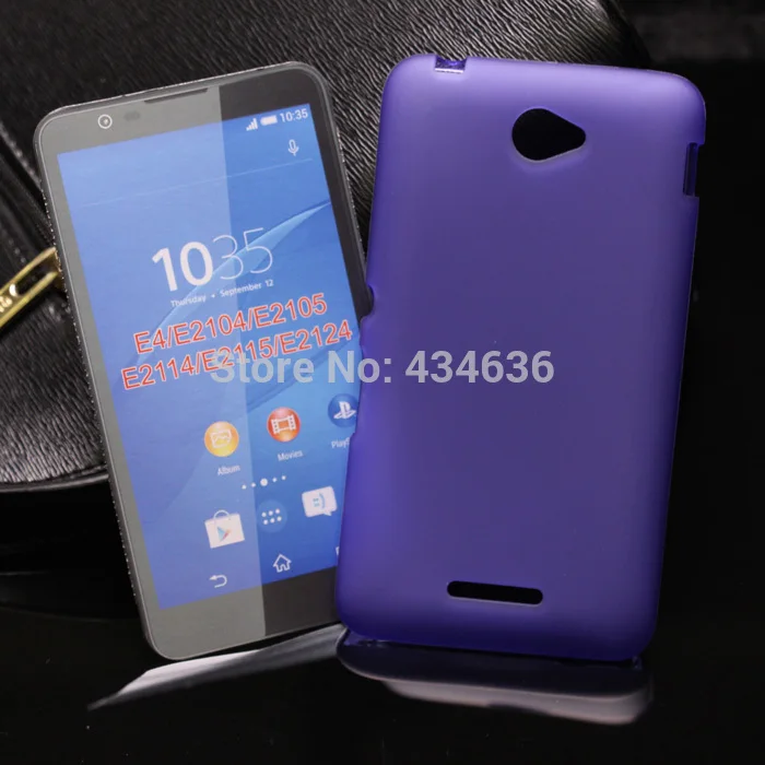 Новейший Модный мягкий ТПУ чехол для Sony Xperia E4 E2104 E2105 E2114 E2115 E2124 силиконовый