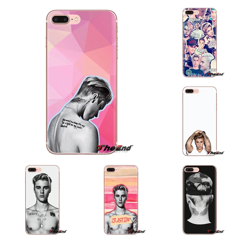 Чехол для мобильного телефона Samsung Galaxy S3 S4 S5 Mini S6 S7 Edge S8 S9 S10 Plus Note 3 4 5 8 9 Justin Bieber я