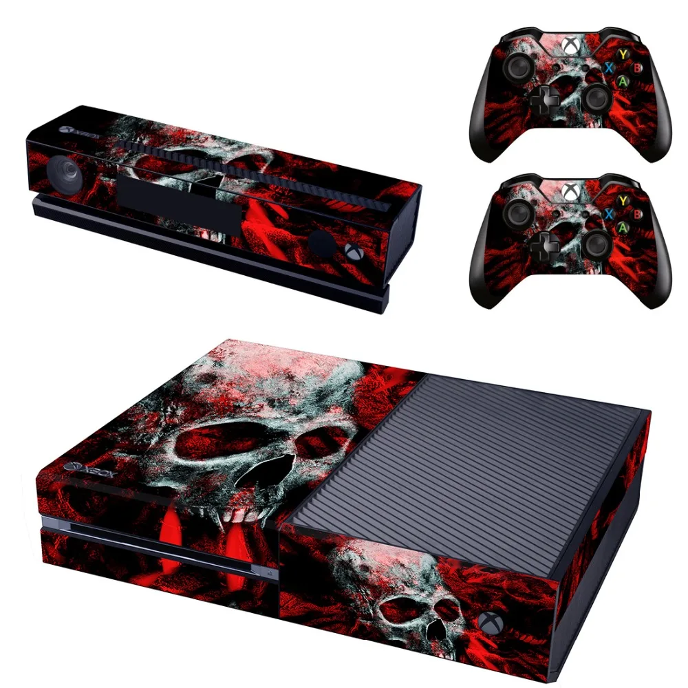 

Skull Design Skin Sticker For Xbox one Console and Controller - Vinyl Decal