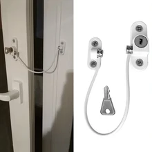 2 шт./4 шт. защитное стекло замки Детская безопасность цепи шкафчики дети защита падения окна замок Детская безопасность шкаф Защелки