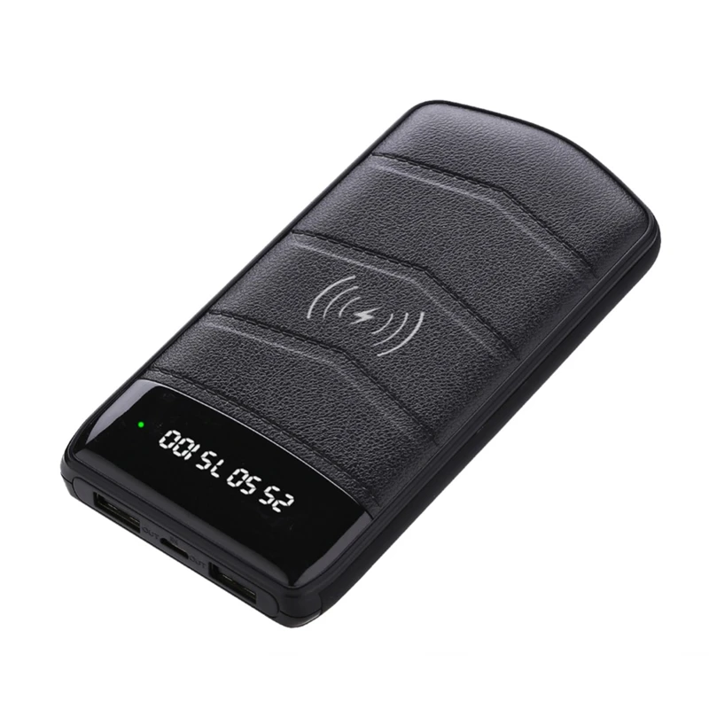 New 10000mah Qi Fast Wireless Charger Power Bank Dual USB Digital Display External Battery Pack For iPhone Samsung Mobile Phone New 10000mah Qi Fast Wireless Charger Power Bank Dual USB Digital Display External Battery Pack For iPhone Samsung Mobile Phone