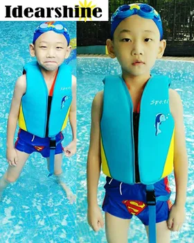 

2 Color 2 Size Life Jacket For Kids Sand beach Children's Inflatable Swimming Vest Water-Skiing Jackets Surfing Vests #7134