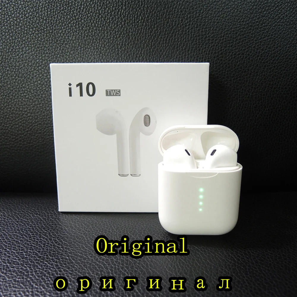 i10 TWS Double Mini Wireless Bluetooth touch Earphone