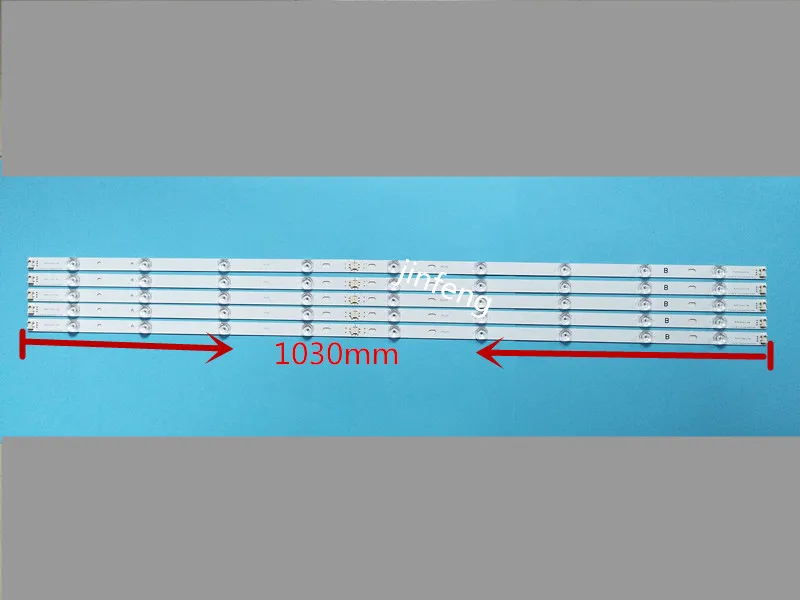 

100% Новинка 40 шт. светодиодная подсветка для 50 "50LB6300 50LF6000 50LB650V INNOTEK DRT 3,0 50 дюймов A/B 6916L-1982A 6916L-1983A drt3.0 50"