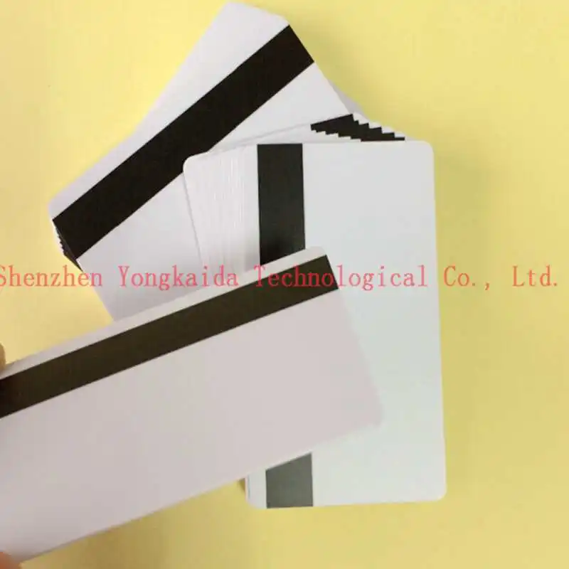 

3000pcs/lot printable Blank PVC Card Hico magnetic stripe Card