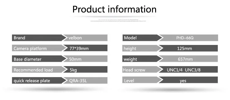 Velbon PHD-66Q-21