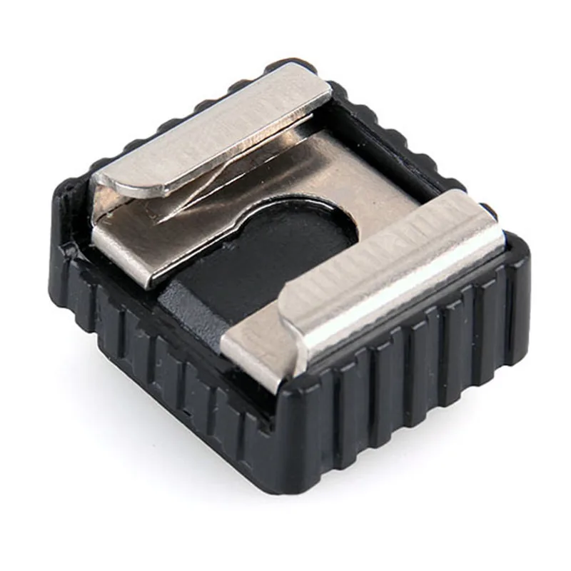 Mayitr 1pc Metal Flash Hot Shoe Mount Adapter to 1/4" Thread For Studio Light Stand Tripod
