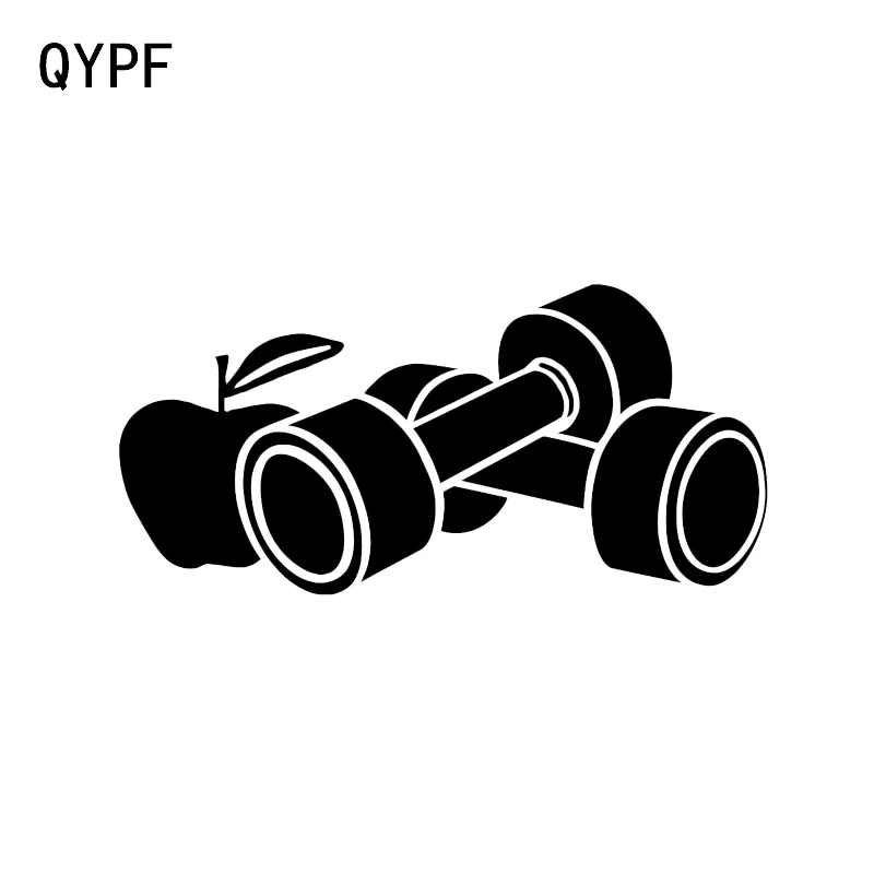 QYPF 17 2*8 2 см гантель для спортзала здоровый образ жизни декор автомобиля Стайлинг