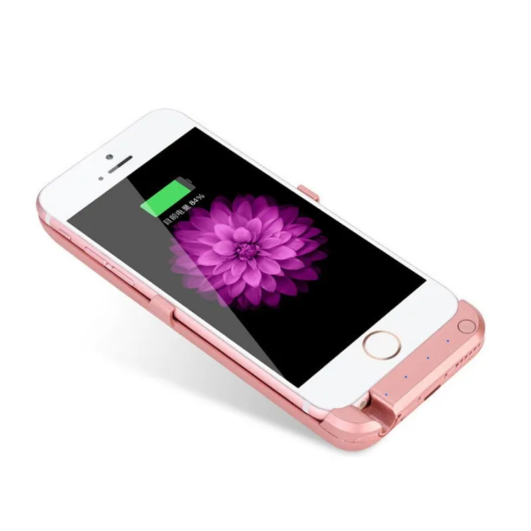 

Portable 10000mAh External Backup Power Battery Charging Case For Apple iphone 6S 6Rechargable Mobile Phone Case