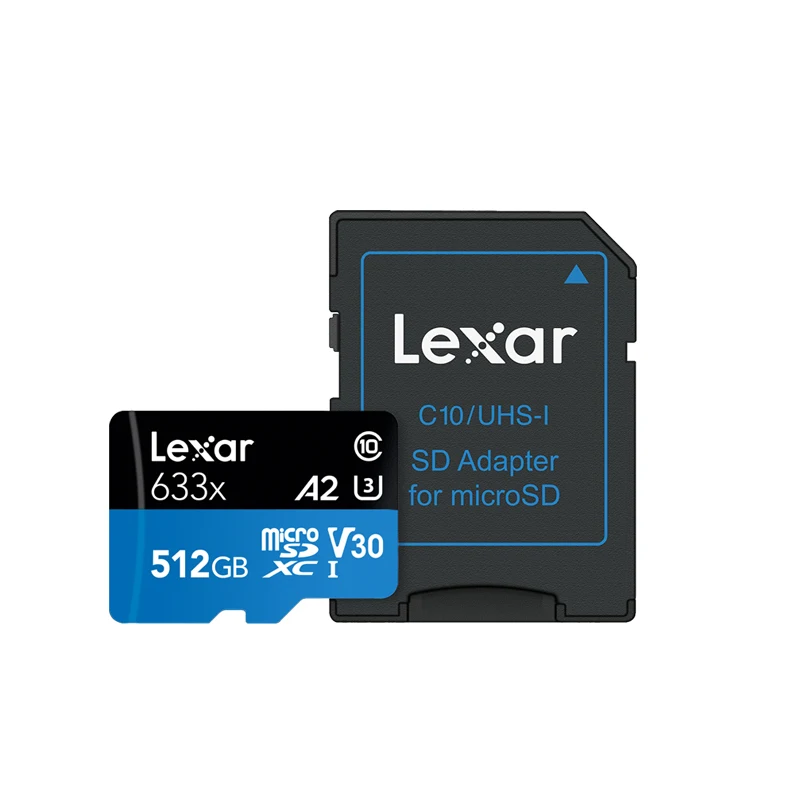Lexar 1 ТБ 512GB Micro SD карта памяти высокая скорость Макс 100 м/с класс 10 633x512 GB картао TF флэш-карта для переключателя - Емкость: 512GB