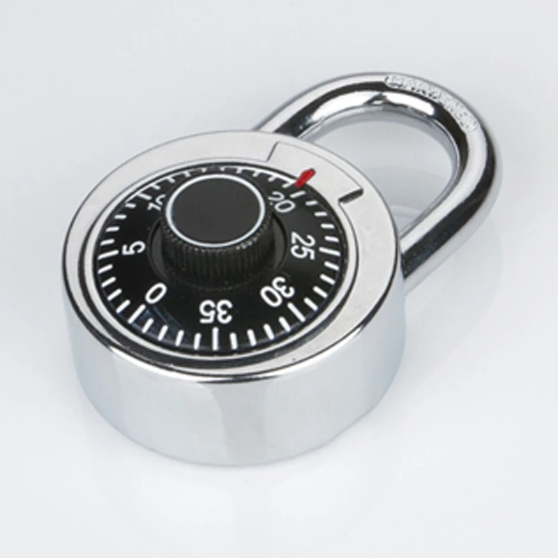Rotary Padlock Code Lock Digital Combination Safe Round Dial Number Luggage Suitcase Security Latch Tool Accessory 4