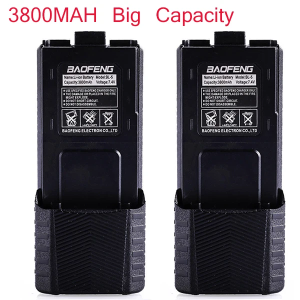 BL-5 Enlarge 3800mAh Baofeng UV-5R Battery Original 3800mAh Baofeng Battery for BF-F8 uv 5r uv5r uv-5re uv-5ra Baofeng Accessory (13)