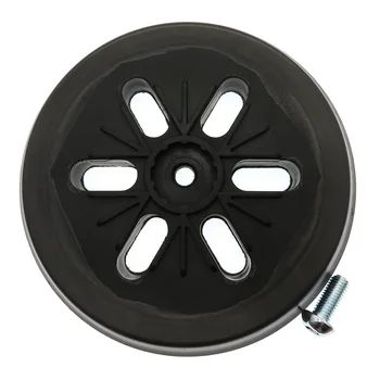 

6 Inch 6-Hole Black Backup Sanding Pad Sander Backing Pad Hook and Loop for Electric Grinder Power Tools Accessories