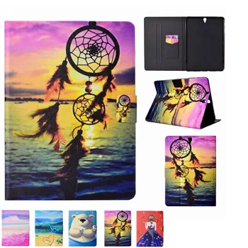 

Lovely Cartoon polar bear sea Soft Silicone Stand Leather Case Cover For Samsung Galaxy Tab S3 9.7" SM-T820 T825 Tablet case