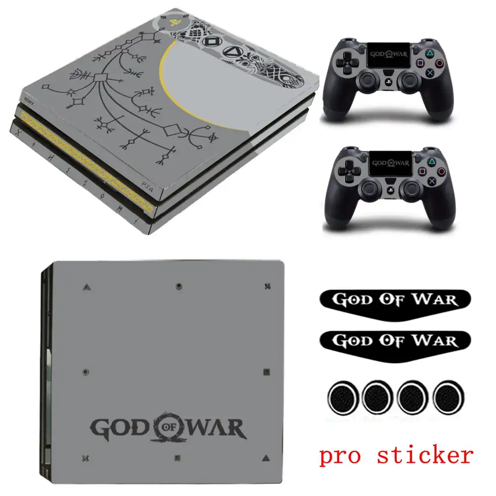 God Of War Limited Edition Stickers For Ps4 Ps4 Slim Ps4 Pro Console And Controller Cover Skin Vinly Decals Skins Stickers Aliexpress
