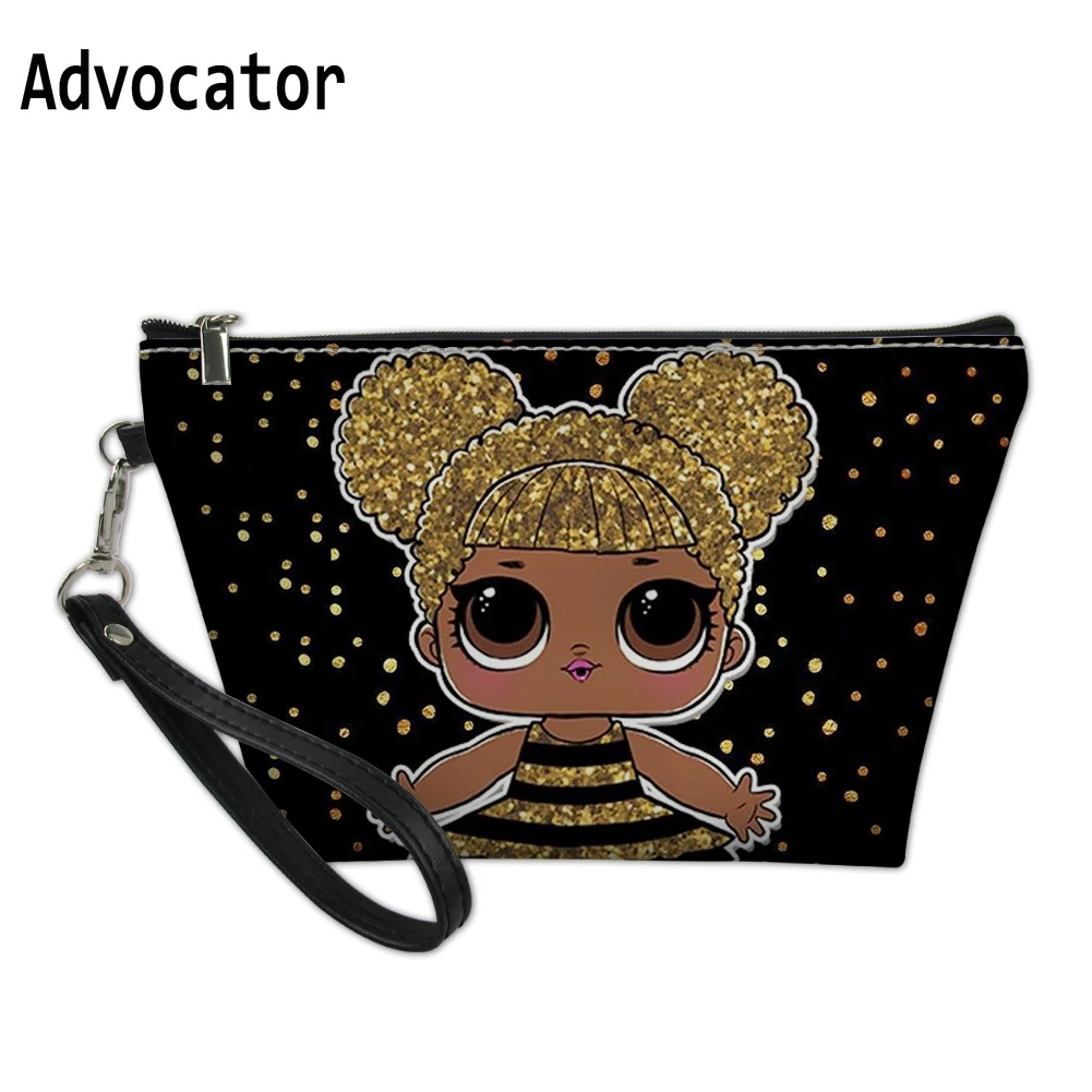 THIKIN L.O.L Surprise Doll Pattern Cute Design Print Girls Storage Makeup Cases Custom Women Make Up Bags Lovely Cosmetic Cases THIKIN L.O.L Surprise Doll Pattern Cute Design Print Girls Storage Makeup Cases Custom Women Make Up Bags Lovely Cosmetic Cases