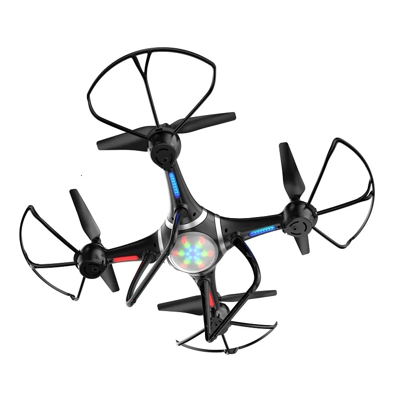 

WIFI FPV RC Quadcopter S7W 2.4G 4CH Air Pressure Fixed Helicopter Drone with Camera 0.3MP/2MP Aircraft LED Light Rc Helicopter
