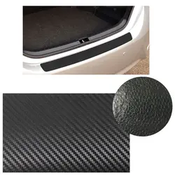 Универсальный Багажник задняя защитная накладка наклейка автомобиля задний бампер накладка анти-пинал Защита от царапин наклейка полоса