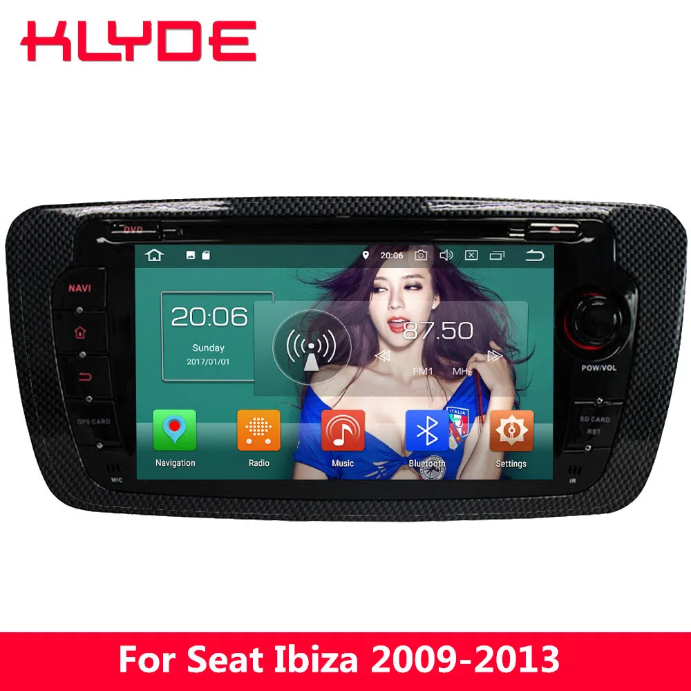 KLYDE 7 Android 8 Octa Core 4G WIFI 4GB RAM 32GB ROM Car DVD Multimedia Player