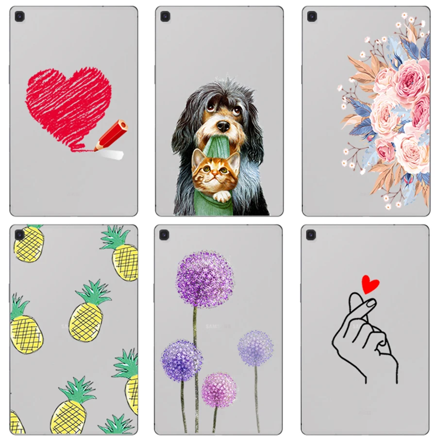 

Printing Luxury Silicone Cover Soft TPU Phone Case for Samsung Galaxy Tab A 8.0 inch 2019 Case P200 P205 SM-P200 SM-P205