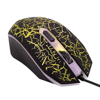 

Newest USB Wired Gaming Mouse 1600DPI Mute Optical Luminous Computer Office Mouse Mice Gamer Mouse Silent Mause For PC Laptop