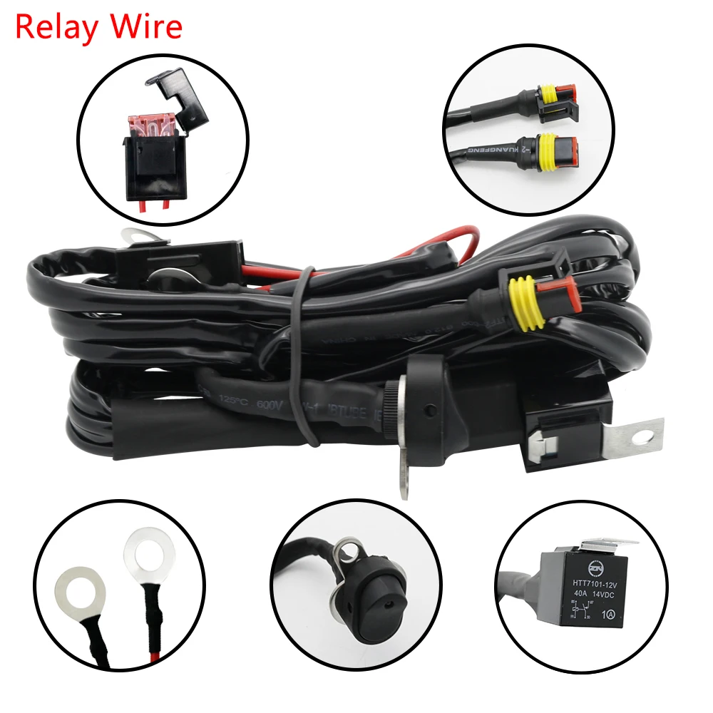 1 Set For BMW F800GS Motorcycle LED Auxiliary Fog Light Assemblie Driving Lamp 40W Headlight Univer - 32870796344