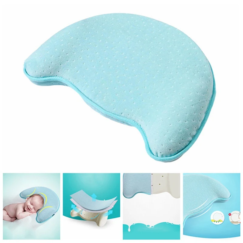 Baby Memory Foam Pillow Baby Health Care Headrest Cotton Pillows Head