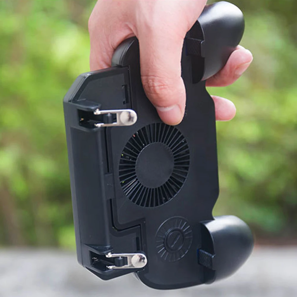  2000/4000 mAh Heat Dissipation Independent Cooling Fan Gamepad Joystick Metal Button For Mobile PUB