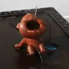 Lila Ton Pee Junge FUWA Tee Pet Tee-Tablett Dekoration Tee spielen Kung Fu Zubehör Boutique teapet