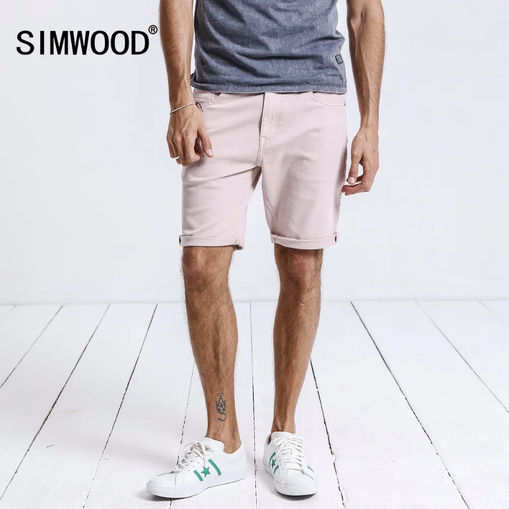 Шорты SIMWOOD мужские летние хлопковые до колена модные повседневные высокого