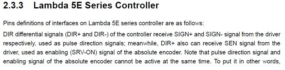 Driver interface
