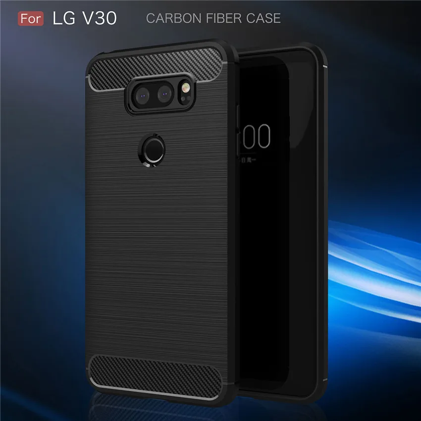 

New For LG V30 Case Cover Fitted TPU Cases For LG V30 High Quality Soft TPU Back Phone Cover For LG V30 6''