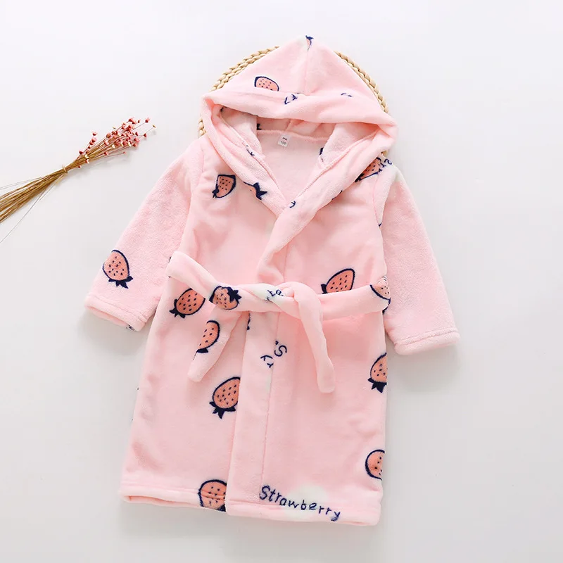 Cotton Baby Sleepwear Winter Children Girls Pajama Sets Christmas Kids Baby Clothes Winter Baby Boy Sleepwear Infant Jumpsuits