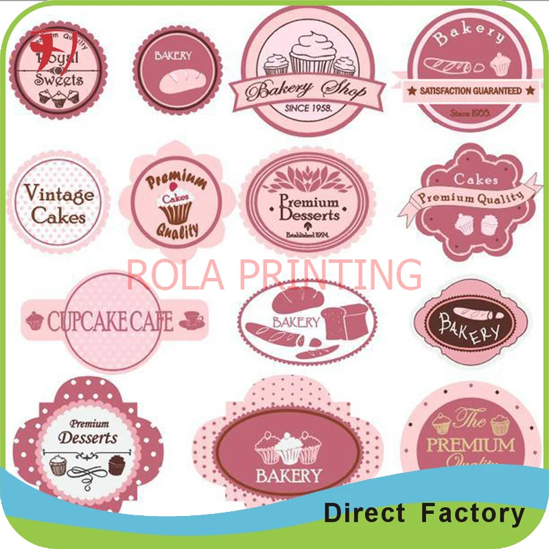 Image waterproof removable name company logo stickers maker,print custom adhesive name label