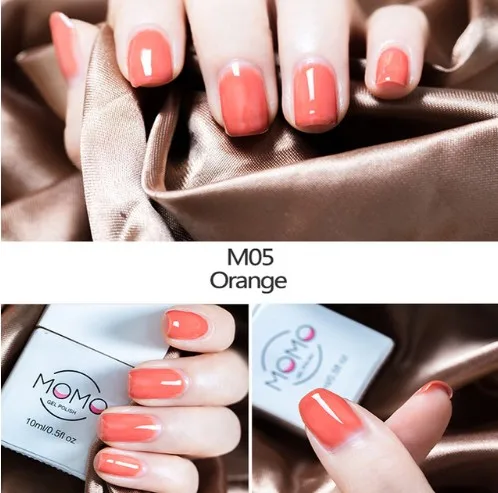 MOMO абсолютно 10 мл УФ-гель для ногтей для дизайна ногтей DIY длинный-Lastig Замачивание светодиодный лаковое гелевое покрытие для ногтей Маникюр акриловый гель лак - Цвет: M05