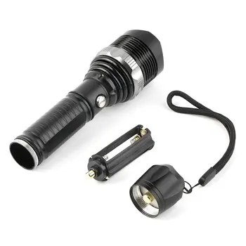 

Aluminum Alloy Bright LED Rechargeable Flashlight Torch Outdoor Fishing