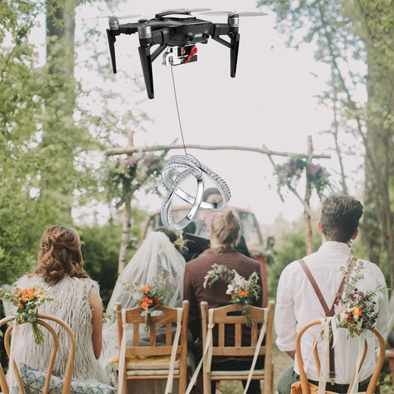 

Mavic Air Drone Shinkichon Pelter Fish Bait Advertising Ring Thrower for Fishing Publicity Propose For DJI Mavic Air Accessories