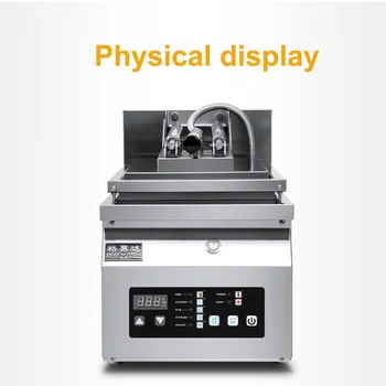 

Commercial Electric Single Head Stainless Steel Fried Dumpling Machine Steak Machine Large Pancake Machine