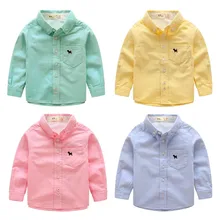 Новинка года рубашки для мальчиков детская Повседневные рубашки для мальчиков рубашки для мальчика моделей детские рубашки джентльмена рубашка для мальчиков Blusas Блузки