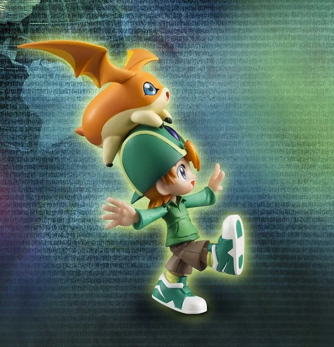 Цифровой Монстр дигимон Takaishi Takeru & Pico Devimon фигурки героев ПВХ коллекционные
