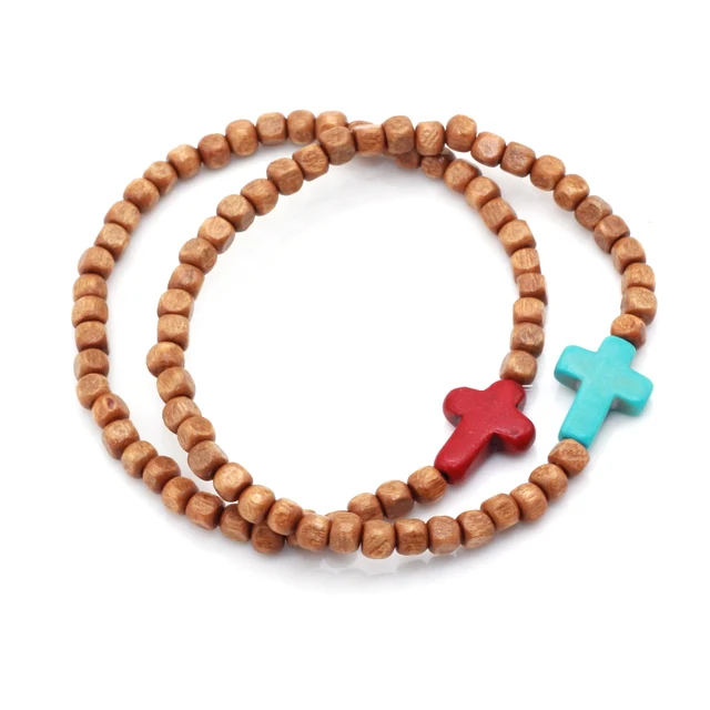 US $2.1 |4 MM Cube Brown Holz Perlen mit Türkisen Verkrustete Stein Seitlich Kreuz Böhmischen Schmuck Stretch männer Armband in 4 MM Cube Brown Holz US $2.1 |4 MM Cube Brown Holz Perlen mit Türkisen Verkrustete Stein Seitlich Kreuz Böhmischen Schmuck Stretch männer Armband in 4 MM Cube Brown Holz