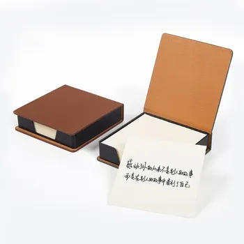 Business Convenience Box Creative Note Paper N-character Note Paper Storage Box wallis hans haacke unfinished business paper
