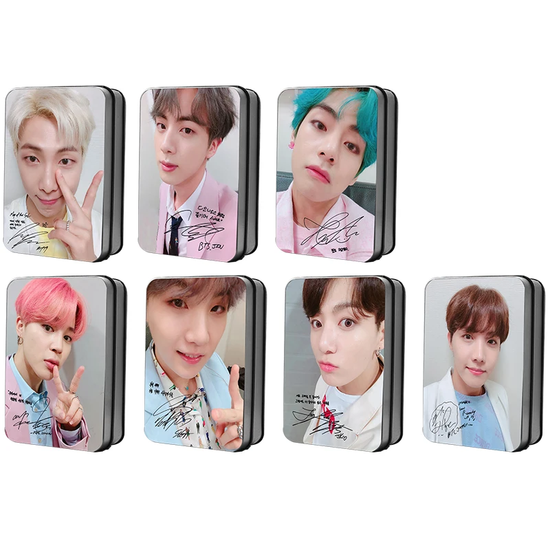 

Kpop Bangtan Members Polaroid Lomo Photo Card Jimin Suga JSelfie Collective Card ungkook V Boys HD Photocard 30pcs/set