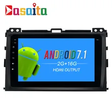 Dasaita 8″ Android 7.1 Car GPS Player Navi for Toyota Prado 120 2004-2009 with 2G+16G Quad Core No DVD Radio Multimedia HDMI 4G